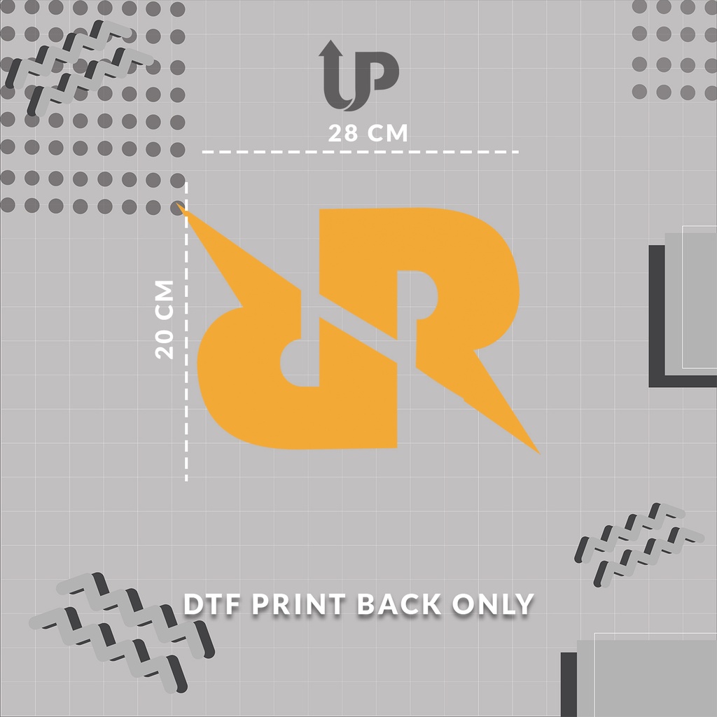 Jual CETAK SABLON SATUAN STIKER DTF(ONLY) DESAIN ESPORT REX REGUM QEON ...