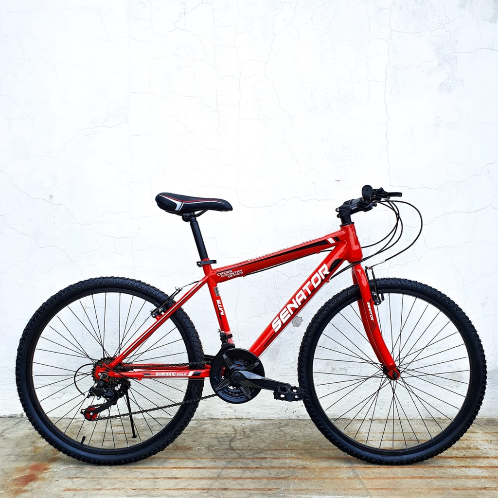 Jual Sepeda Gunung MTB 26 Senator Cross Shopee Indonesia