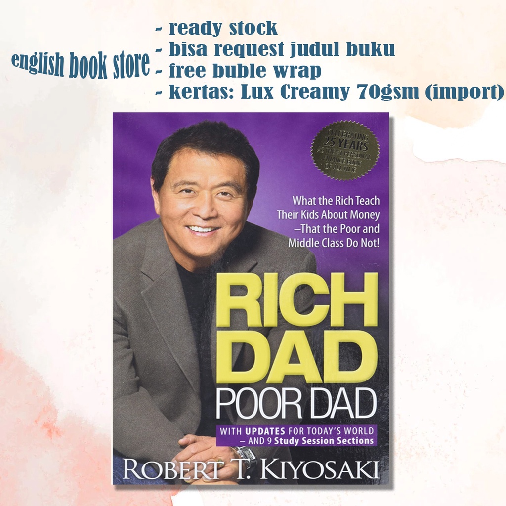 Jual Rich Dad Poor Dad By Robert T Kiyosaki Shopee Indonesia