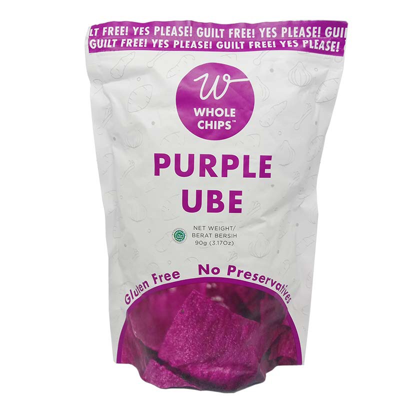 Jual WHOLE CHIPS PURPLE UBE 90 G | Shopee Indonesia