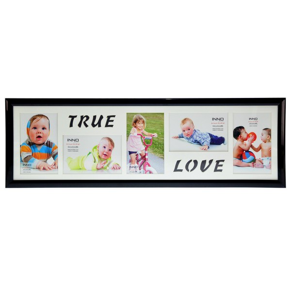 Jual Inno Foto (07441) Plastic Photo Frame L018, True Love, 25x7 Black ...