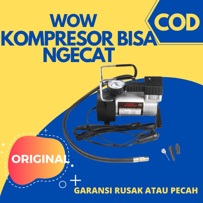 Jual Kompresor cat listrik mini motor heavy duti terlaris | Shopee ...
