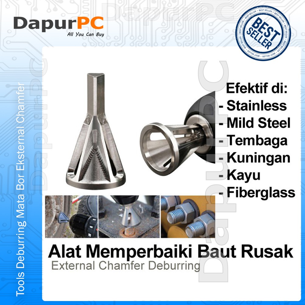 Jual Alat Deburring Tools Mata Bor Eksternal Chamfer | Shopee Indonesia