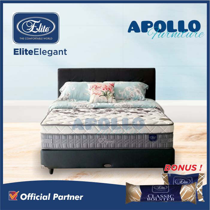 Jual Kasur Spring Bed Elite Elegant Full Set Hanya Kasur Shopee