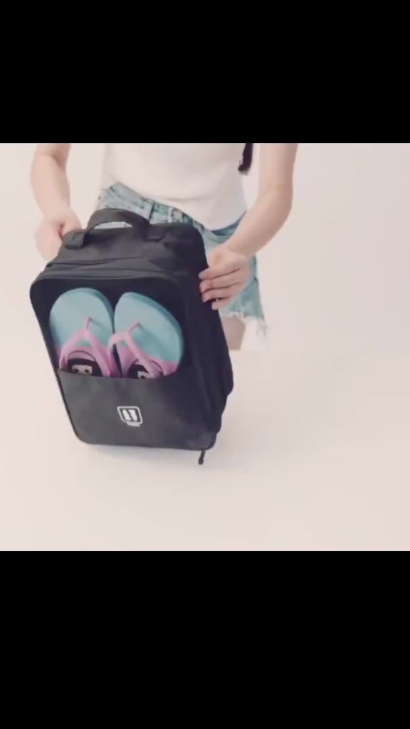 Jual Travel Tas Sepatu Koper Premium - Travel Shoe Bag for Luggage ...