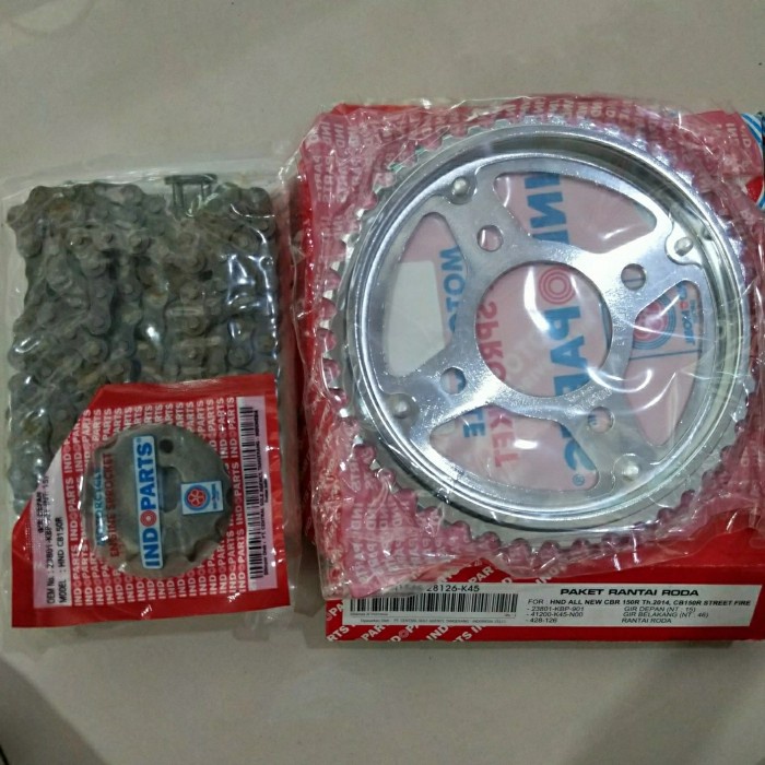 Jual Gearset Gir Rante All New CB150R LED 2014 Street Fire Indopart