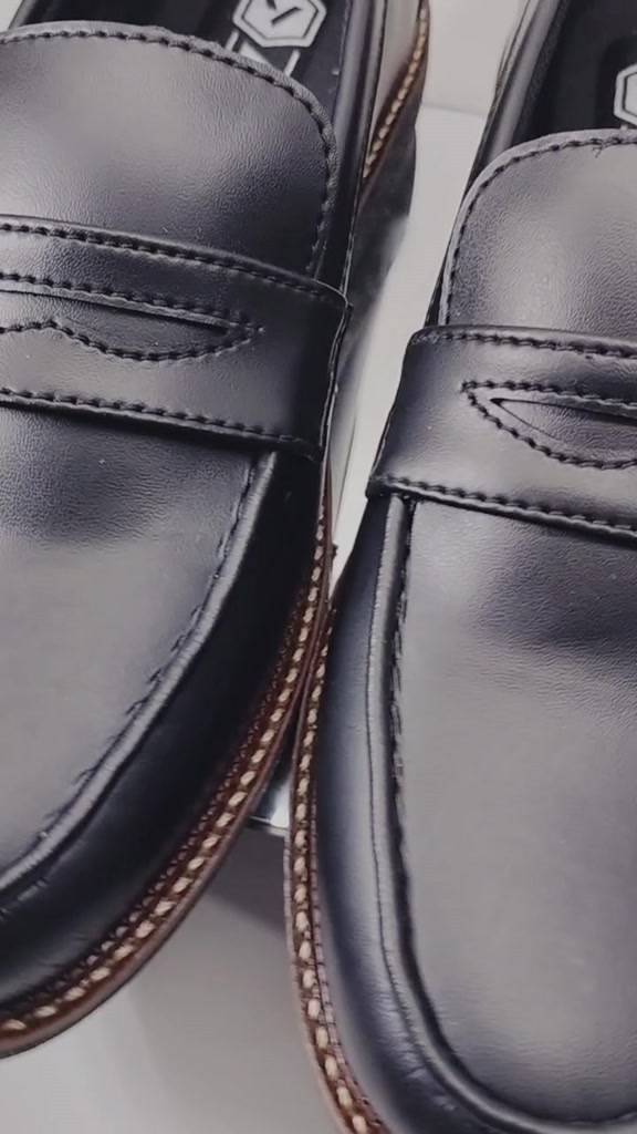 Jual ALPINE BLACK - Sepatu Loafers Pria Casual Formal Kulit Kerja ...