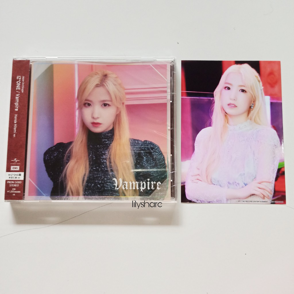 Jual IZ*ONE Vampire CD WIZONE ver Japan Single Album IZONE
