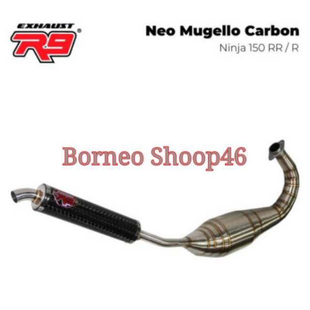 Jual Knalpot R9 Ninja R Ninja RR Neo Mugello Original R9 Knalpot Racing ...