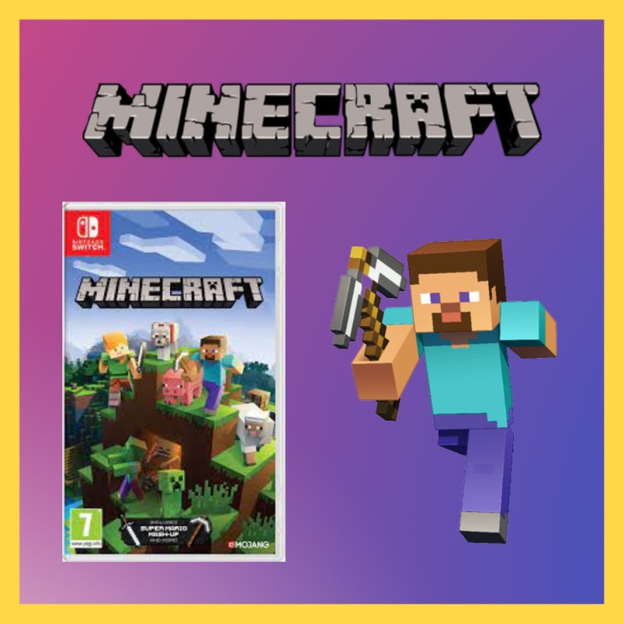 Jual Minecraft Nintendo Switch/Kaset Nintendo Switch Shopee Indonesia