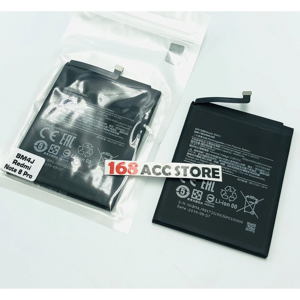 Jual BATERAI XIAOMI REDMI NOTE 8 PRO / BATERAI XIOAMI BM4J ORI Shopee Indonesia