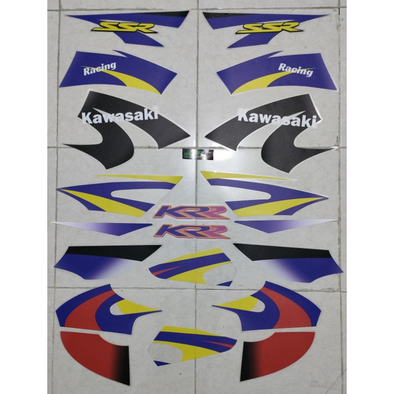 Jual STRIPING STICKER NINJA R SSR THAI EDITION TRANSPARAN | Shopee ...