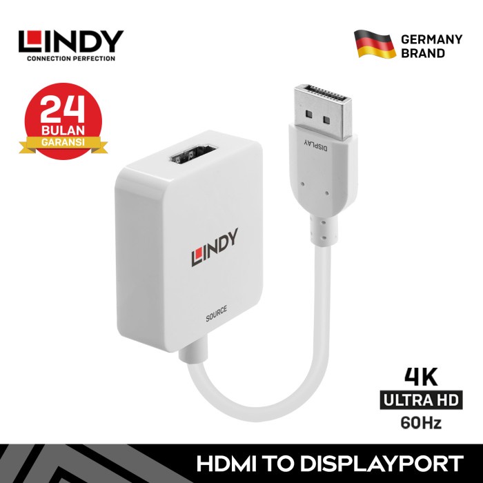 LINDY Aktives HDMI 2.0 Kabel 10m – 4K 60Hz, 18G Bandbreite, Perfekt Für Lange Distanzen