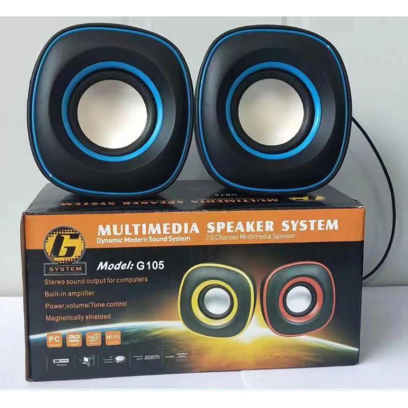 Jual Speaker Laptop G105 Suara Kuat Fungsi Left Right Speaker Shopee Indonesia