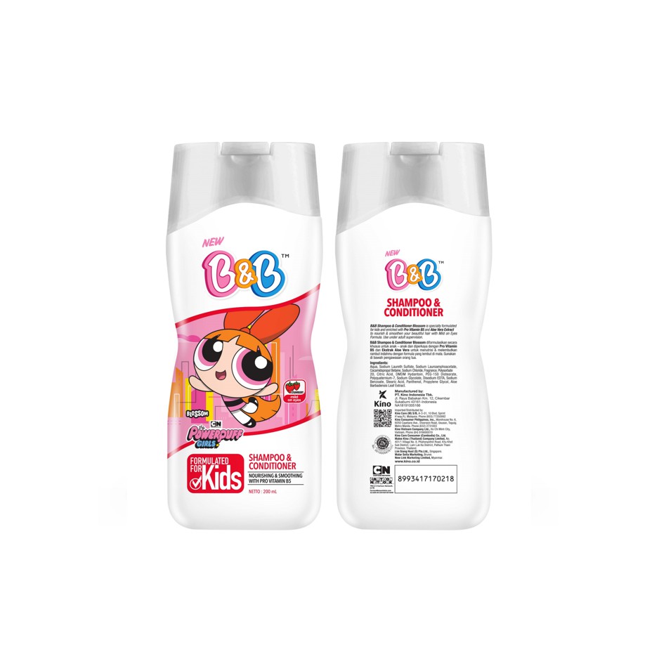 Jual B&B Shampoo Blossom Botol 200ml | Shopee Indonesia