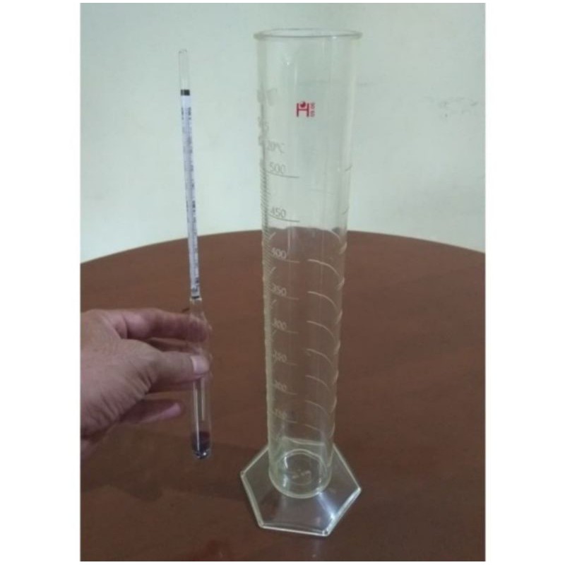 Jual Set Hydrometer Plus Gelas Ukur 500 Ml Density Test Bbm Solar Diesel Shopee Indonesia 6893