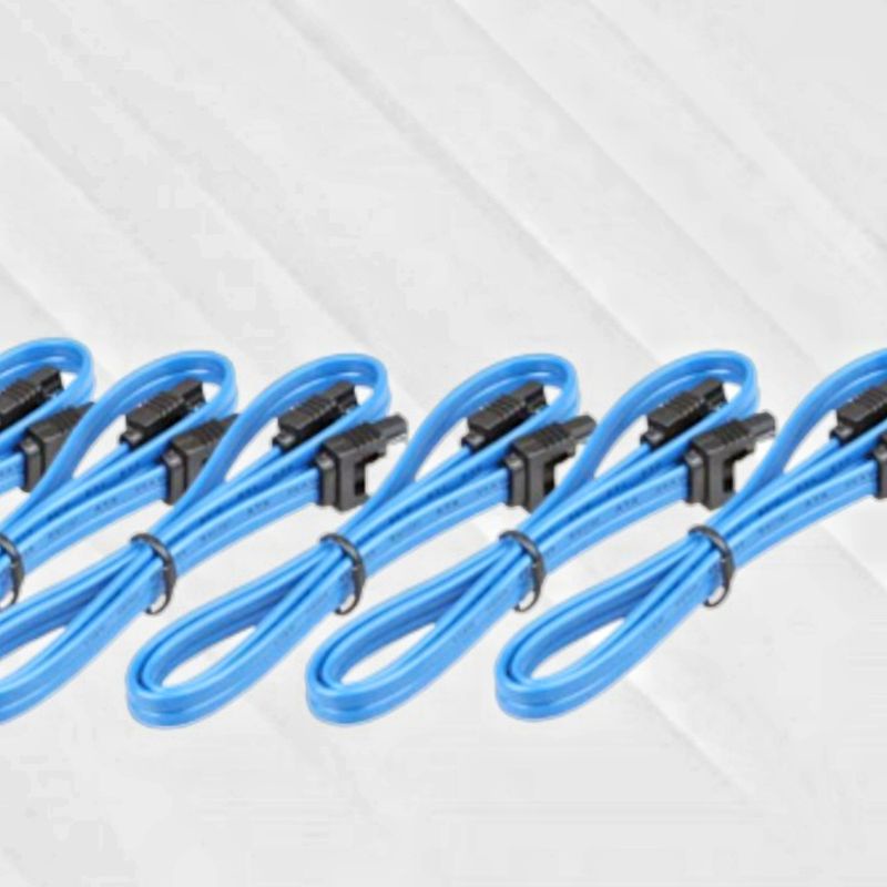 Jual KABEL SATA / KABEL SATA PIN LOCK BESI INDOBESTLINK | Shopee Indonesia