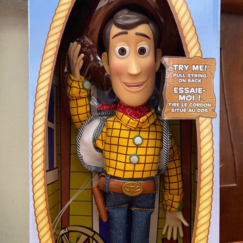 Jual Toy Story4 Talking Woody Jessie the Sheriff Mainan Action Figure
