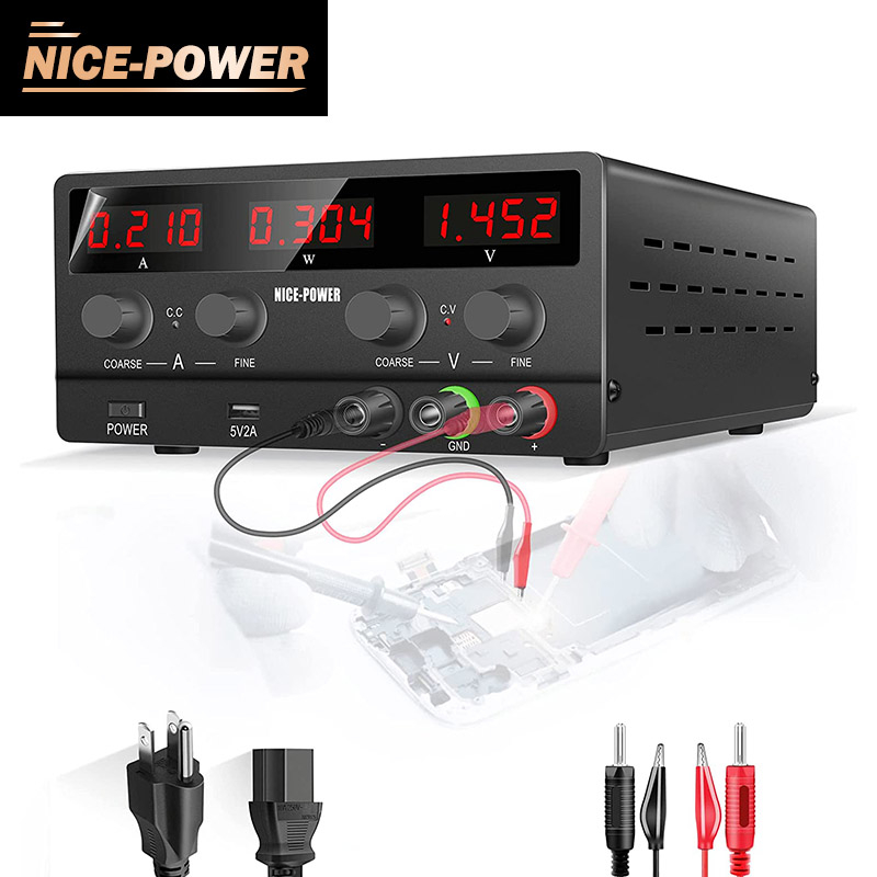 Jual Nice-power USB DC Diatur Laboratorium Power Supply Adjustable 30V ...