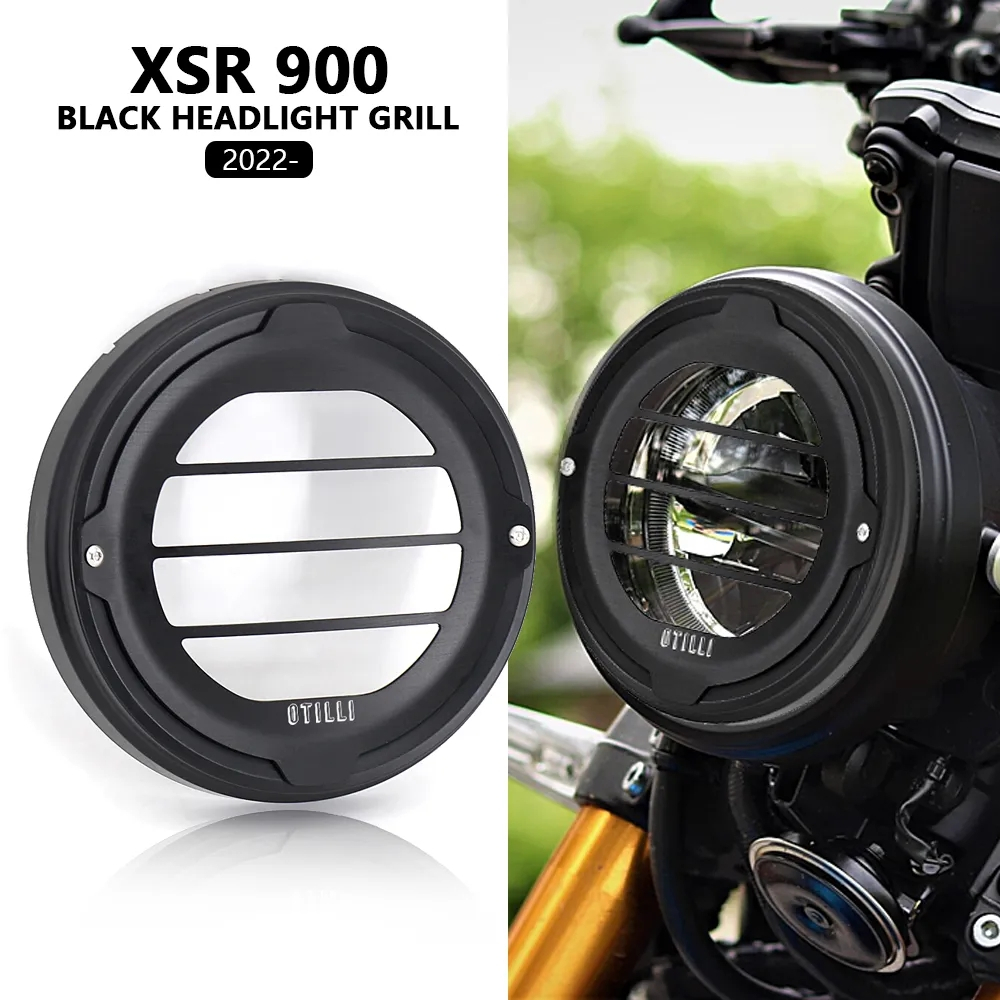 Jual New Motor Matte Black Headlight Grill Coverf Pelindung Led Depan Untuk Yamaha