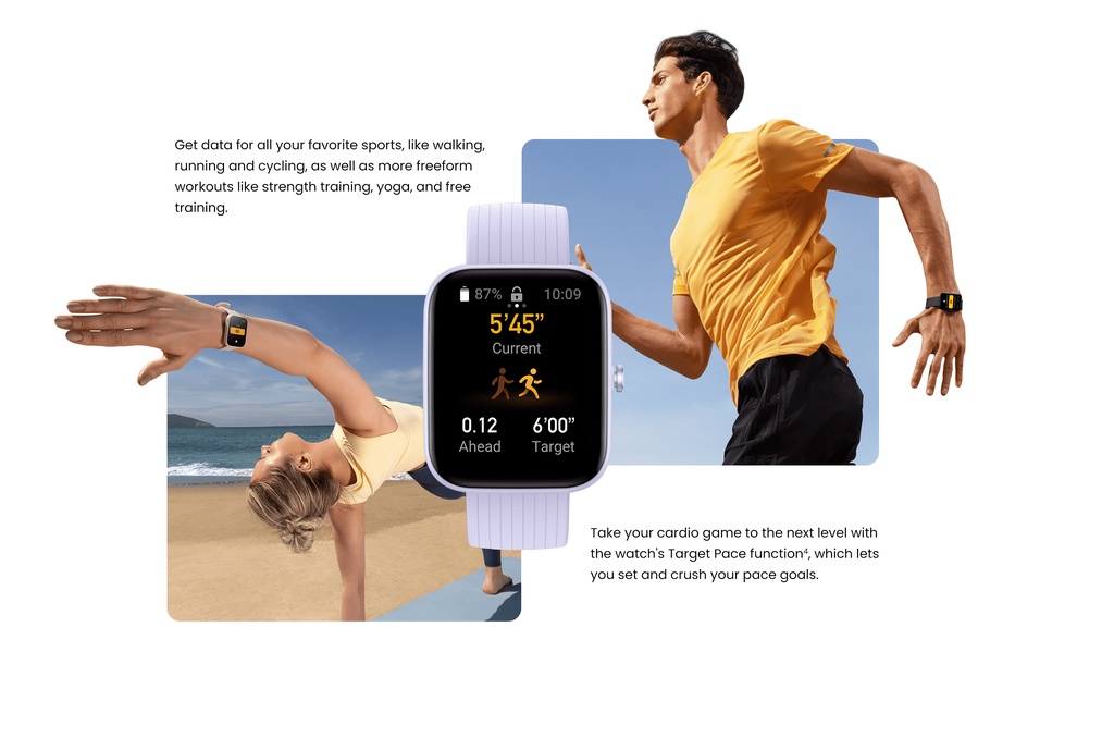 Jual Amazfit Official Bip Smartwatch Ultra-large Color