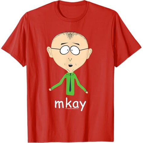 Jual Kaos Hitam South Park Mr. Mackey Mkay - Model Klasik, Leher Kru ...
