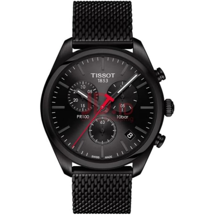 Jual TISSOT PR 100 CHRONOGRAPH BLACK T101.417.33.051.00 ORIGINAL