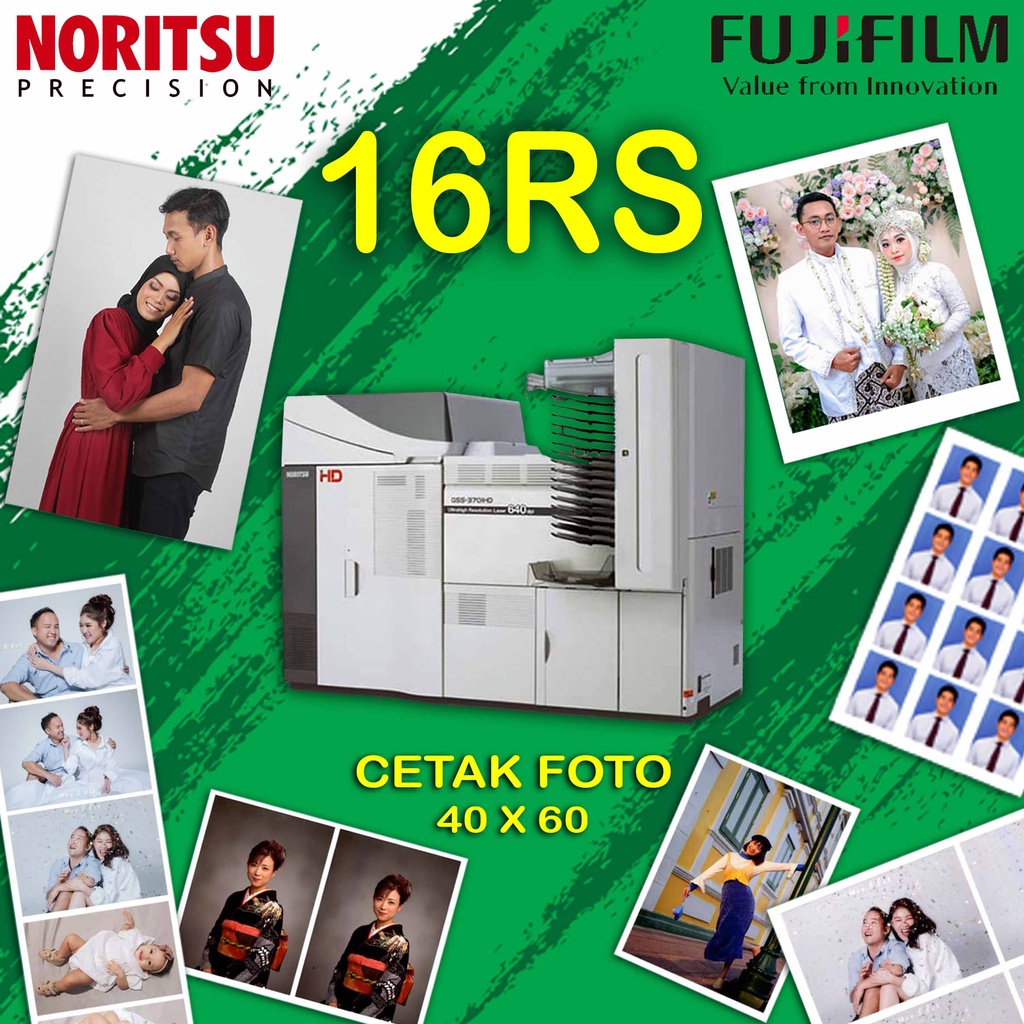 Jual CETAK FOTO/PHOTO KERTAS/PAPER FUJIFILM/DIGIMAX 16RS 40x60 MESIN ...