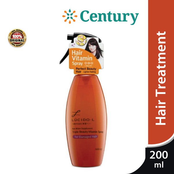 Jual LUCIDOL HAIR VITAMIN SPRAY DAMAGED 200 ML / HAIR SPRAY VITAMIN