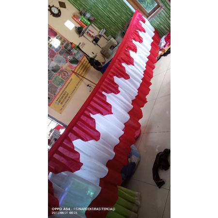 Jual rempel pinggiran meja p 4 mtr T 75.cm | Shopee Indonesia