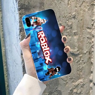 Roblox Personalised Phone Case Black Plastic 