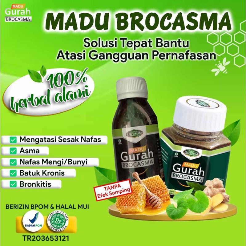 Jual Madu Gurah Brocasma Original 120 Ml Shopee Indonesia 3582