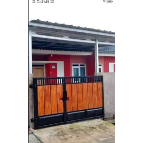 Jual pintu pagar minimalis dengan grc | Shopee Indonesia