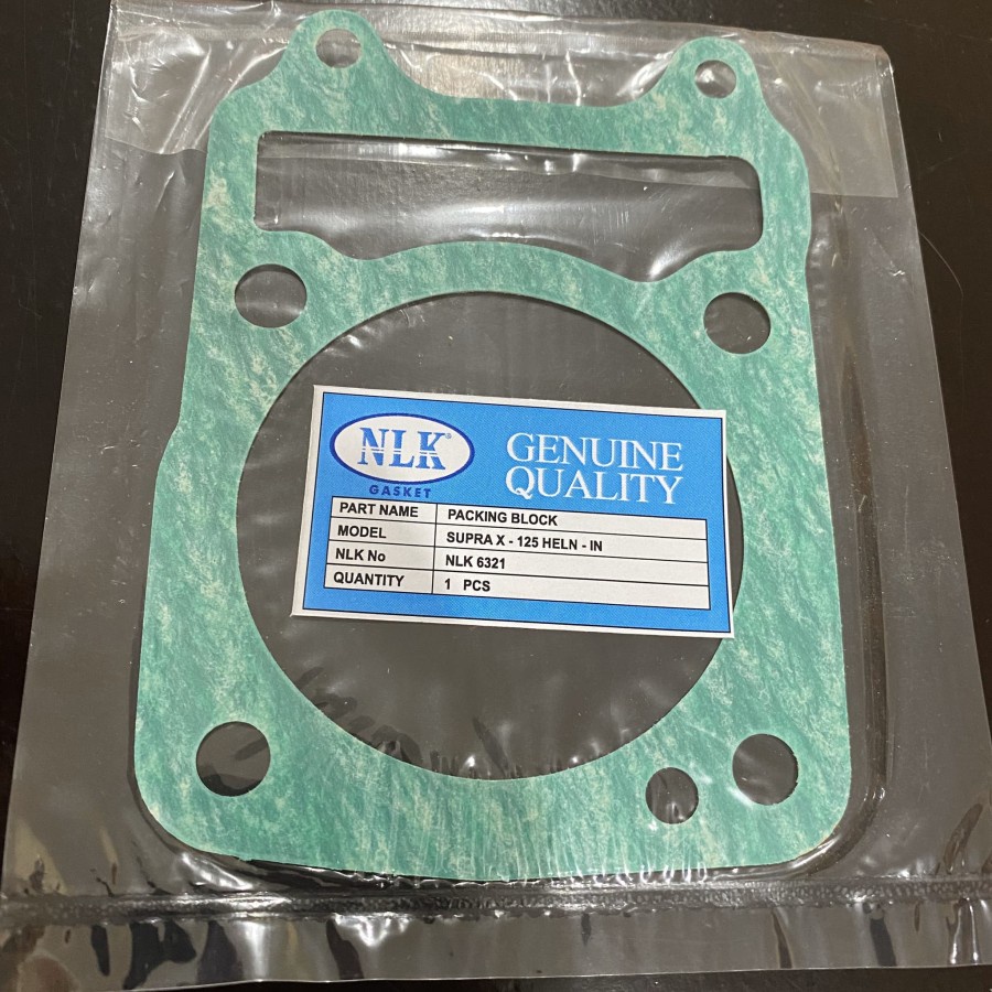 Jual PACKING BLOCK PAKING BLOK GASKET HEAD MOTOR SUPRA X 125 HELM-IN ...