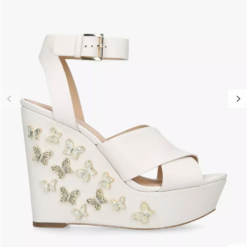 Michael kors sale butterfly wedges