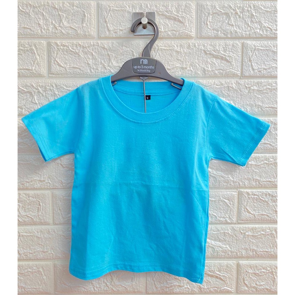 Jual KAOS ANAK POLOS /KAOS POLOS /KAOS ANAK | Shopee Indonesia