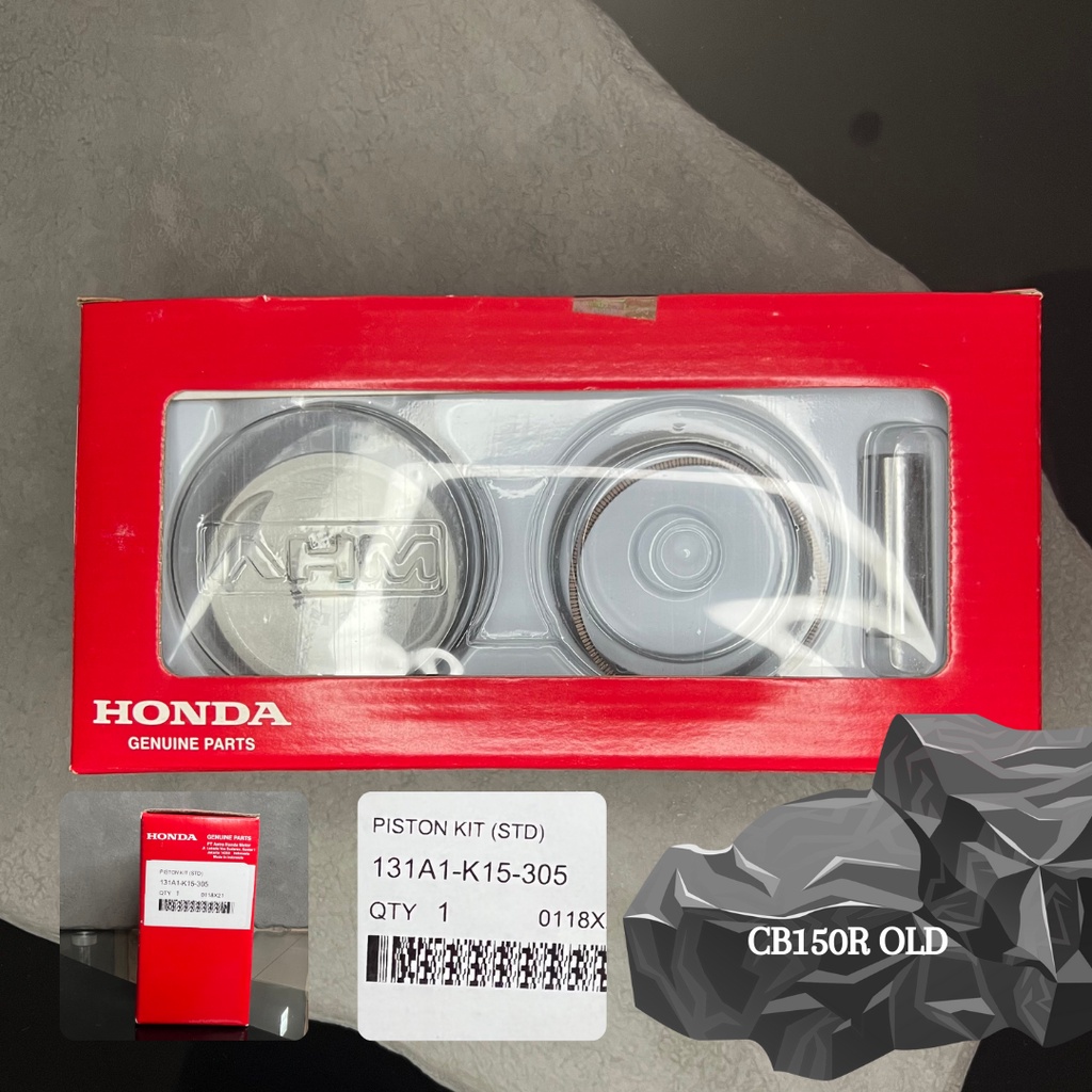 Jual PISTON KIT HONDA CB150R OLD, CS1, NEW MEGAPRO MONOSHOCK DAN VERZA