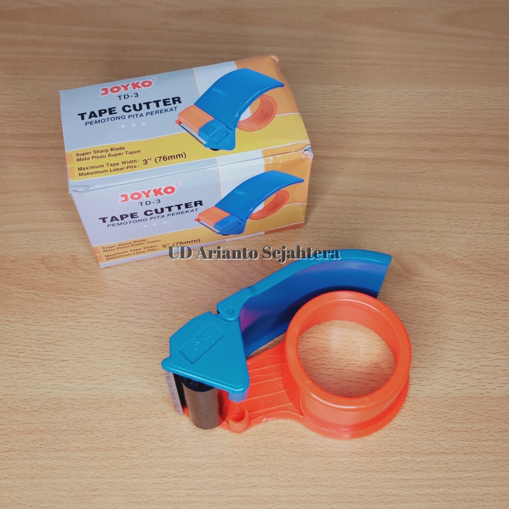 Jual Tape Cutter JOYKO TD3 / Pemotong Lakban JOYKO 3" ( 76mm