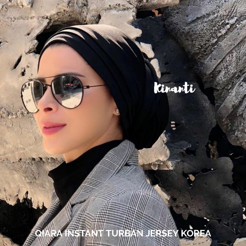 Jual Turban Kinanti - Turban Instan Qiara Jersey Korea Premium - Part 1 ...