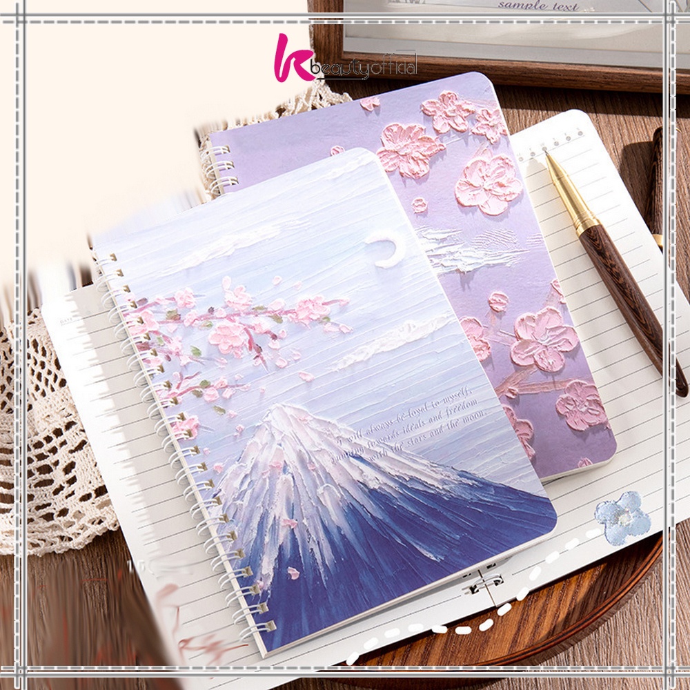 Jual KB-A32 Buku Tulis Catatan Notebook Ring A5 / Notebook Journal ...