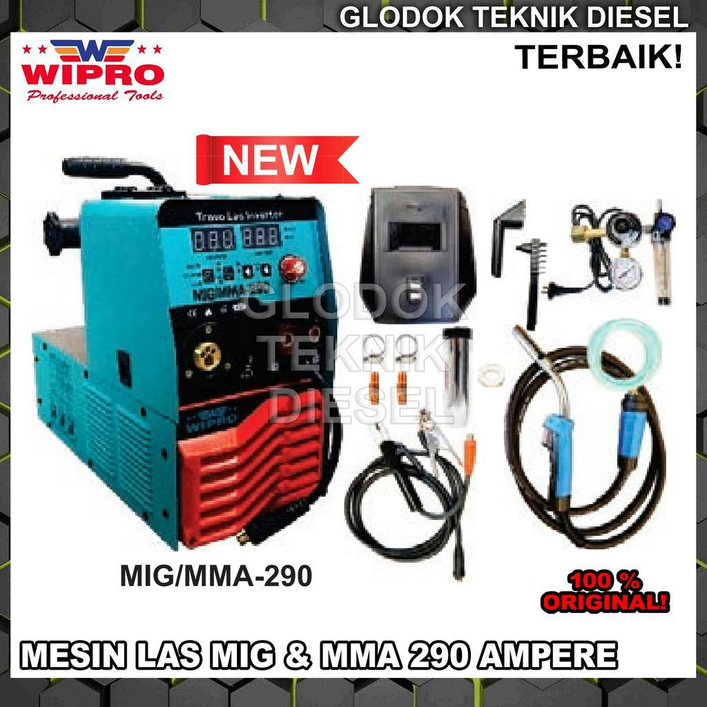 Jual Wipro Mesin Las MIG MMA 290 A Welding Machine MIG290 ORIGINAL