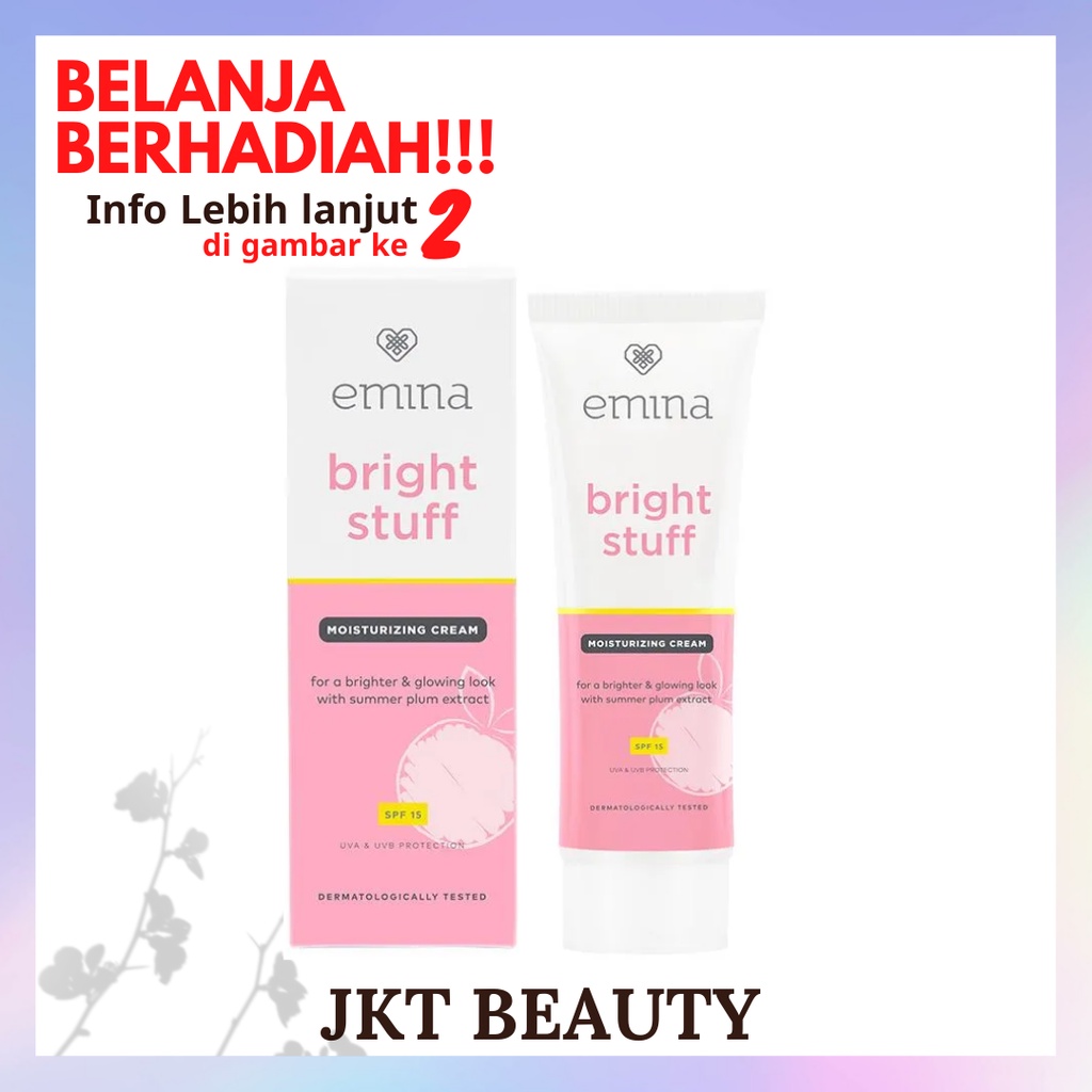 Jual EMINA BRIGHT STUFF MOISTURIZING CREAM 20ML Shopee Indonesia