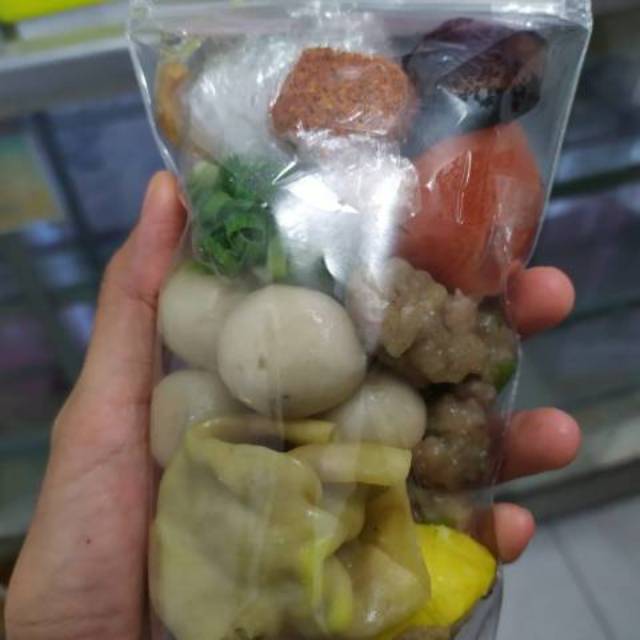 Jual Bakso Aci Garut Isi Lengkap Tahu Siomay Dan Aneka Baso Shopee