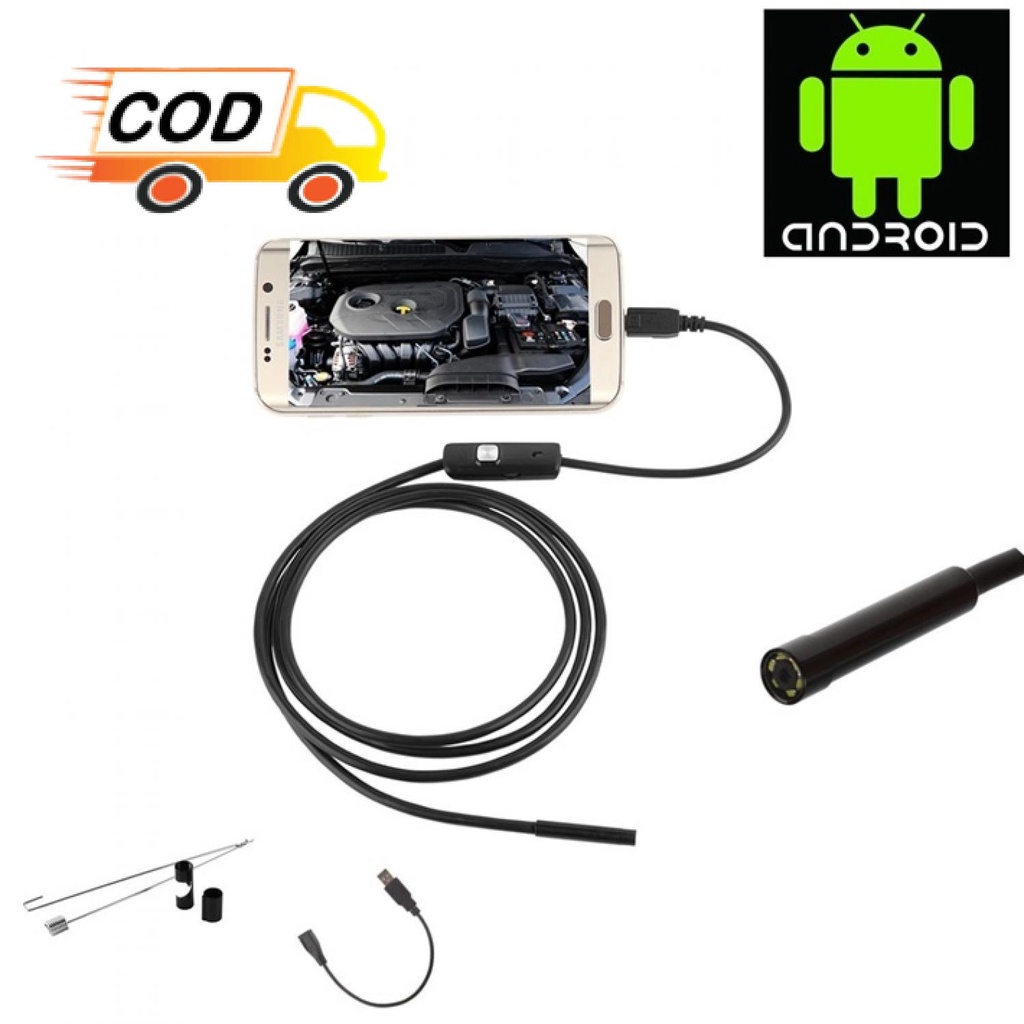 Endoscope 8mm USB Endoscope Android 5M 10M OTG PC USB Endoscopio Mini  Endoscope Camera 720P Inspection Waterproof Phone …