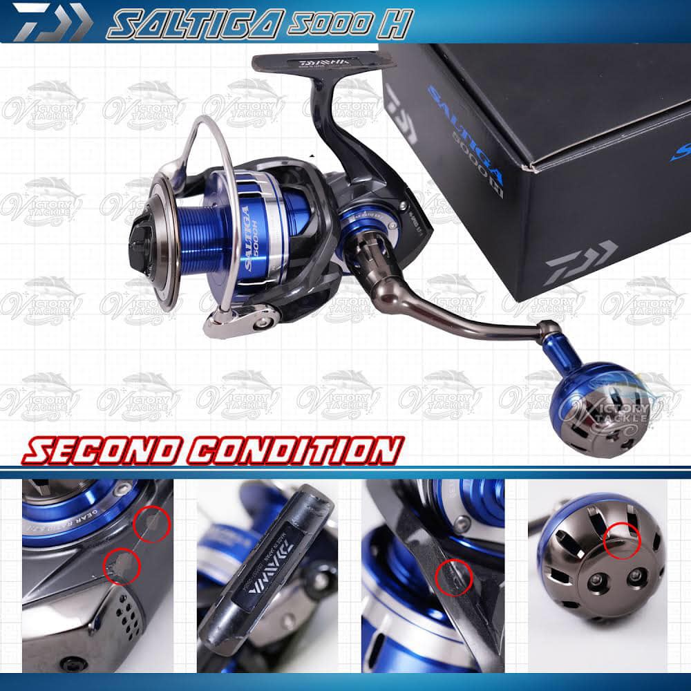 Jual reel daiwa saltiga 5000H second