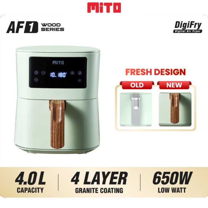 Jual Mito Af Digital Air Fryer Liter Low Watt Airfryer Digifry Af