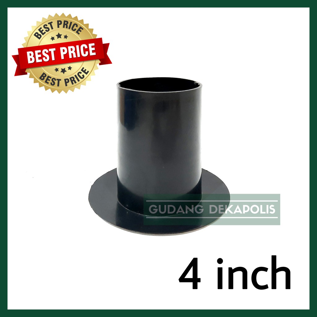 Jual CORONG TALANG KARET HITAM 4" CORONG TALANG AIR PLASTIK | Shopee