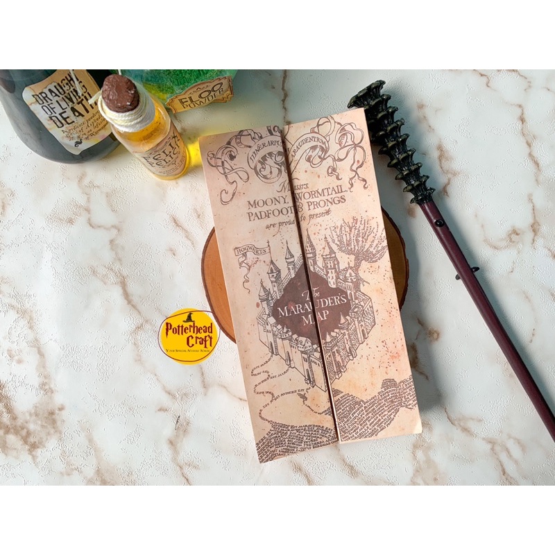 Jual Marauders’ Map Harry Potter Peta Prisioner Of Azkaban Mischief ...