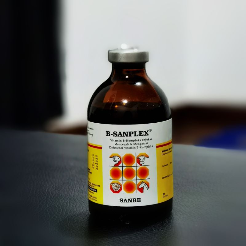 Jual B Sanplex Vitamin B Kompleks Hewan 50 ML | Shopee Indonesia