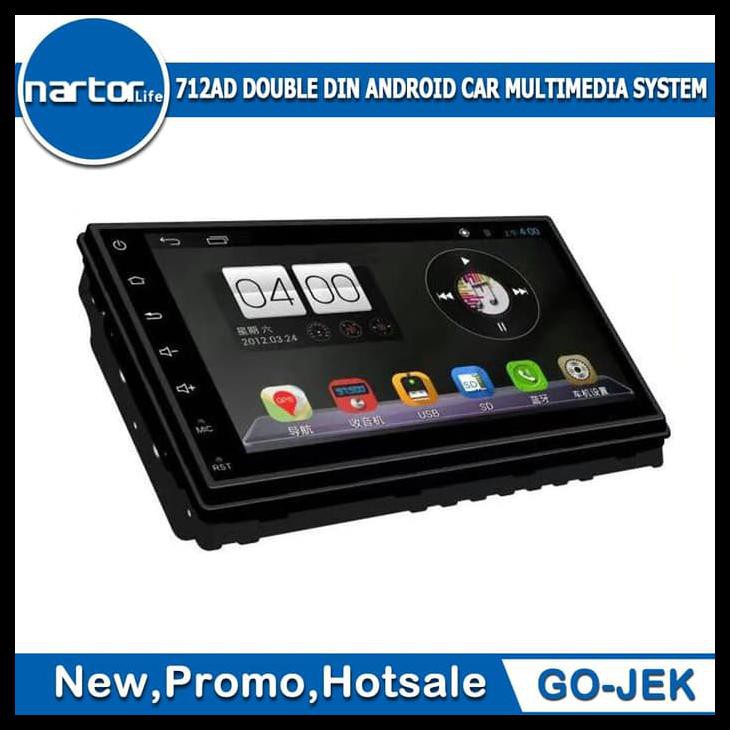 Jual 712AD DOUBLE DIN ANDROID CAR MULTIMEDIA SYSTEM 7 inch Layar sentuh ...